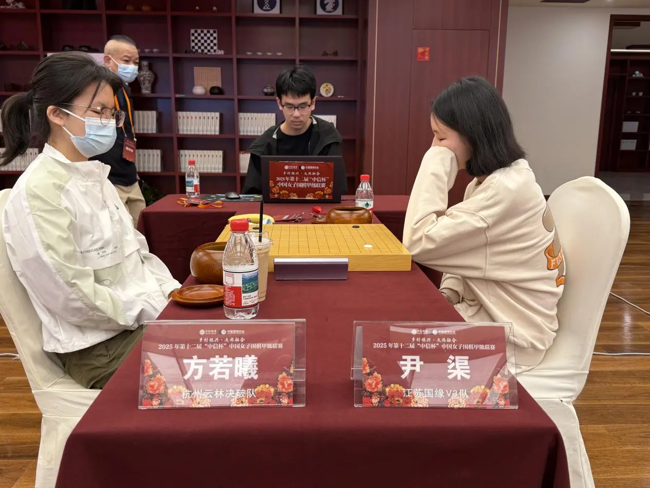 棋在左下一, 致己方白大, 四段 棋在左下一, 致己方白大, 四段